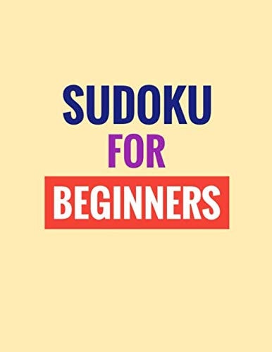 Sudoku for Beginners Large Print Puzzle Book