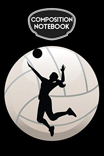 Composition Notebook Girl's Volleyball