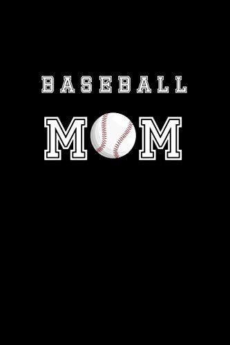 Baseball Mom Baseball College Ruled Notebook for Mothers