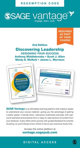 Sage Vantage: Discovering Leadership: Designing Your Success