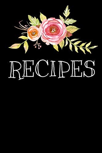 Recipes Blank Journal to Write In