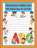 Kindergarten Writing Paper with Dotted Lines for ABC Kids Blank Dot Grid Composition Notebook with Academic Monthly Calendar from July 2019-July 2020 for Preschool Practice Handwriting Workbook for Girls