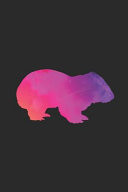 Wombat Space Silhouette Wombats Notebook, Dotted Bullet (6 X 9 - 120 Pages) Animal Themed Notebook for Daily Journal, Diary, and Gift