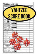 Yahtzee Score Record 120 Yahtzee Score Sheet, Game Record Score Keeper Book, Score Card