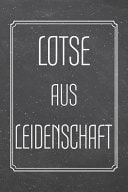 Lotse Aus Leidenschaft Lotse Punktraster Notizbuch, Notizheft Oder Schreibheft - 110 Seiten - Büro Equipment & Zubehör - Lustiges Geschenk Zu Weihnachten Oder Geburtstag