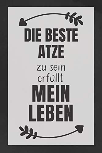 Atze Zu Sein DIN A5 - 120 Seiten Punkteraster - Kalender - Notizbuch - Notizblock - Block - Terminkalender - Abschied - Abschiedsgeschenk - Ruhestand - Arbeitskollege - Geburtstag