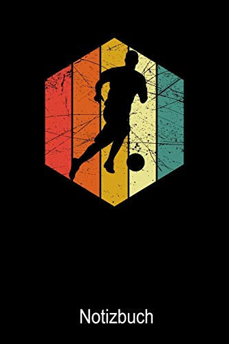Fußball Notizbuch Notizbuch A5 Dot Grid 120 Seiten, Notizheft / Tagebuch / Reise Journal, Perfektes Geschenk Für Fußball Spieler