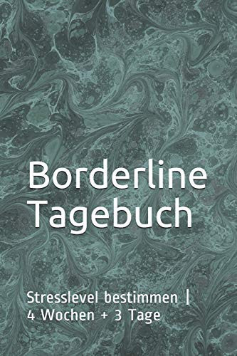 Borderline Tagebuch Stresslevel Bestimmen / 4 Wochen + 3 Tage