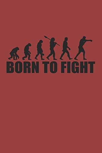 Born to Fight BOXING Notizbuch BOXER Notebook BOX SPORT Journal 6x9 Kariert Squared