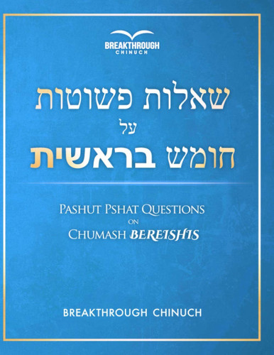 Pashut Pshat Questions on Chumash Bereishis