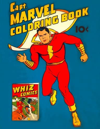 Captain Marvel Coloring Book