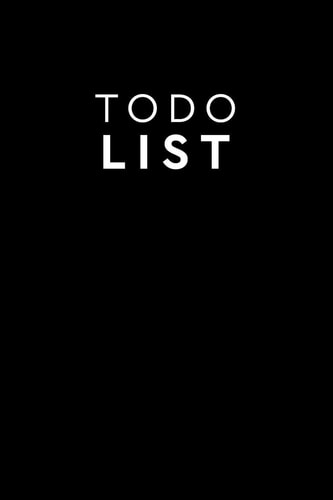 ToDo List Dot Grid Notebook Journal, 6x9 Inch, 120 Pages