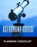 Astronomy Cruise Planning Checklist Cruise Port and Excursion Organizer, Travel Vacation Notebook, Packing List Organizer, Trip Planning Diary, Itinerary Activity Agenda, Countdown Is On.