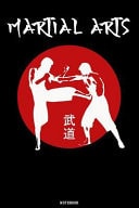 Martial Arts Notebook Training Book Muay Thai Karate Kung Fu Journal Boxing Composition Book Workout Logbook Birthday Gift