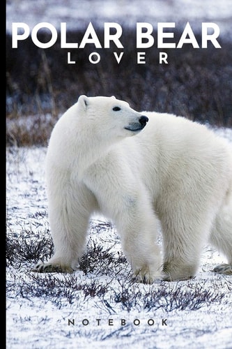 Polar Bear Lovers Notebook Cute Fun Polar Bear Themed Notebook: Ideal Gift for Polar Bear Lovers of All Kinds: 120 Page College Ruled Notebook