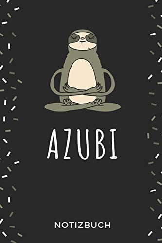 Azubi Notizbuch A5 Notizbuch BLANKO Geschenk Zur Ausbildung - Fr Sohn Tochter Neffe Nichte Freund Freundin - Fr Auszubildende Azubi Azubine - Lustiger Spruch