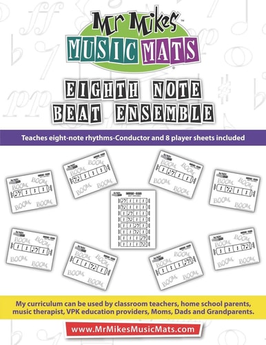Eighth Note Beat Ensemble MrMikesMusicMats