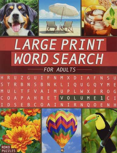 Large Print Word Search Book - Volume 1 Fun and Interesting Variety of Topics
