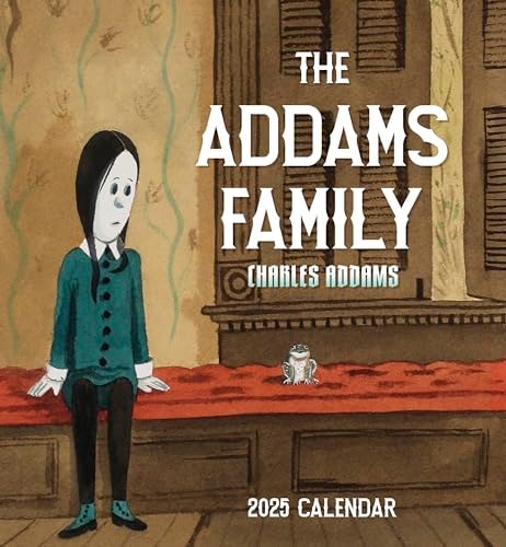 Charles Addams The Addams Family 2025 Wall Calendar