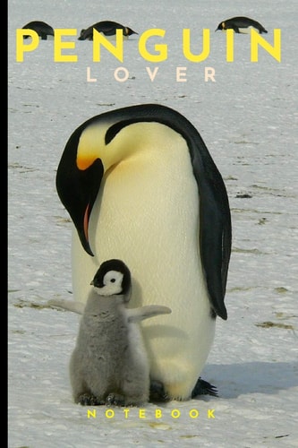 Penguin Lovers Notebook Cute Fun Penguin Themed Notebook: Ideal Gift for Penguin Lovers of All Kinds: 120 Page College Ruled Notebook