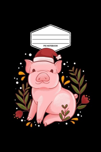 Pig Notebook Lined Notebook, Diary Or Journal for School, Work, Or Journaling