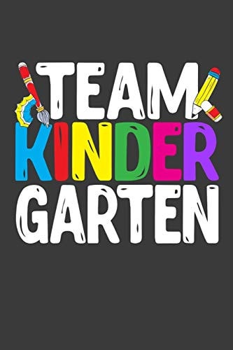 Team Kindergarten 120 Seiten (6x9 Zoll) Punktraster Notizbuch Für Erzieherin Freunde I Erzieher Dot Grid Pünktchen Schreibheft I Kindergarten Tagebuch Gepunktete Seiten I Kinderkrippe Notizheft Punktkariert