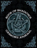 Book of Shadows Grimoire Journal Pagan Spell Book Magic Blank 8. 5x11 Notebook Diary and More 150 Pages