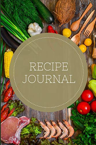 Recipe Journal Organizer for Handwritten Recipes