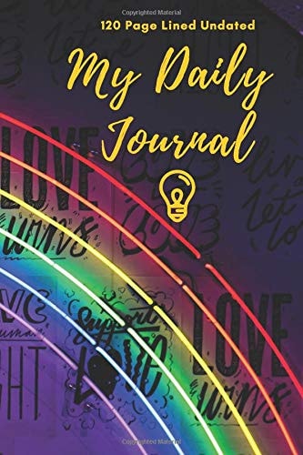 My Daily Journal 120 Page Lined Undated