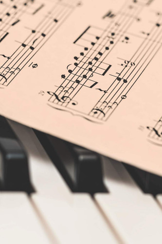Notizbuch Für Pianisten Tagebuch / Notebook Für Klavier Und Piano Spieler - 120 Seiten A5+ Liniert - Geschenk Für Klavierlehrer