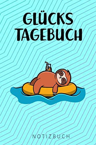 Glückstagebuch Notizbuch Mit Yoga Faultier Sloth Achtsamkeit Journal