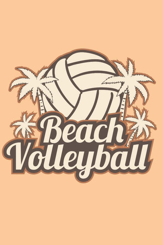 Beach Volleyball Journal for Volleyball Players
