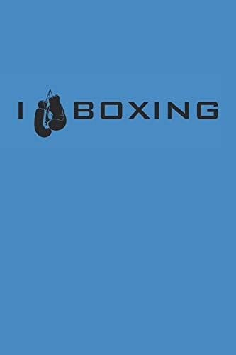I Boxing BOXING Notizbuch BOXER Notebook BOX SPORT Journal 6x9 Lined