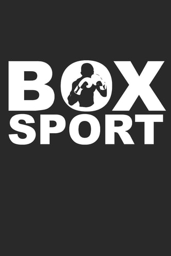 Box Sport BOXING Notizbuch BOXER Notebook Journal 6x9 Lined