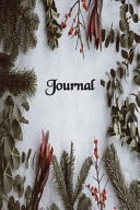 Journal Christmas Journal Notebook with a Pretty Seasonal Cover, Ideal Christmas Stocking Filler Gift. Blank Lined Pages