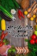 Bless This Kitchen Blank Cookbook Recipes with Table of Contents - Recipe Journal to Write in for Women in Mothers Day for Moms