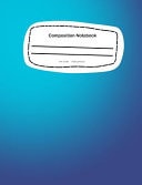 Composition Notebook 7. 44 X 9. 69, 18. 90 X 24. 61cm School Notebook Journal Ocean Blue
