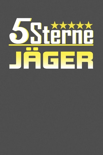 5 Sterne Jäger Punktiertes Notizbuch Mit 120 Seiten Zum Festhalten Für Eintragungen Aller Art