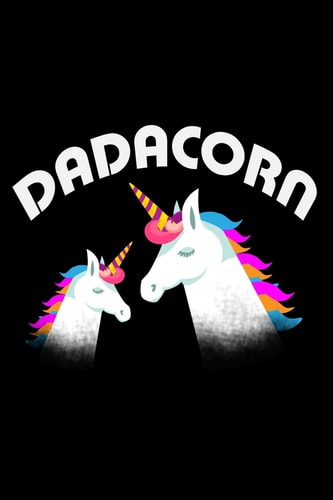 Dadacorn Project Planner, 6 X 9 Notebook, 120 Pages, Color Version 2