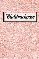Blutdruckpass DIN A5 - Blutdruckpass - Langzeitmessung Notizbuch - Blutdruck Kalender - Tagebuch Tabelle - Gesundheit Pass - EKG