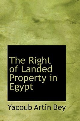 The Right of Landed Property in Egypt