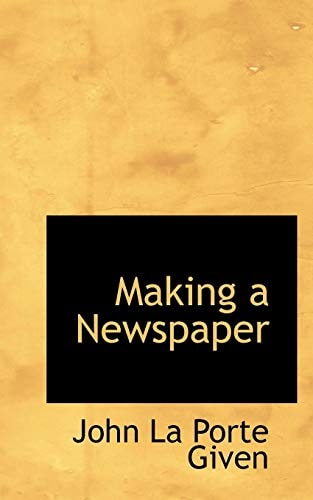 Making a Newspaper