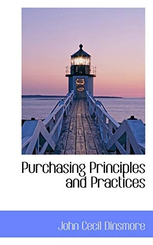 Purchasing Principles and Practices