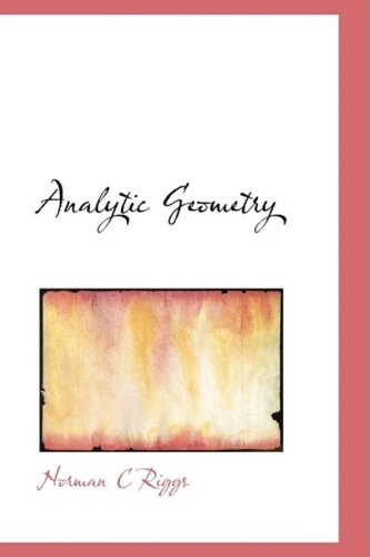 Analytic Geometry