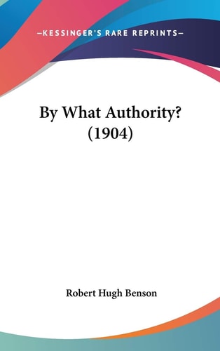 BY WHAT AUTHORITY? (1904).
