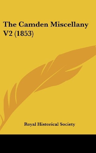 The Camden Miscellany V2 (1853)