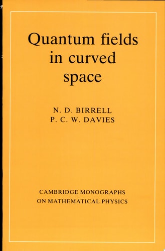 Quantum Fields in Curved Space