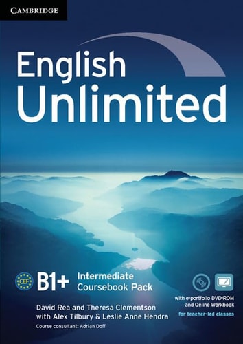 English Unlimited Intermediate Coursebook with e-Portfolio and Online Workbook Pack