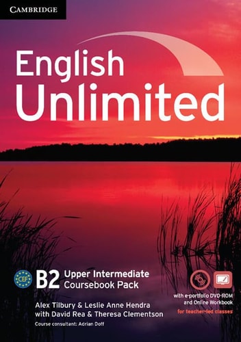 English Unlimited Upper Intermediate Coursebook with e-Portfolio and Online Workbook Pack