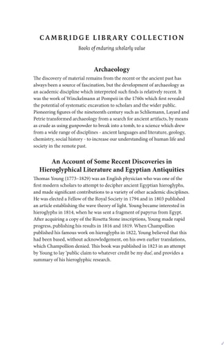 An Account of Some Recent Discoveries in Hieroglyphical Literature and Egyptian Antiquities Including the Author's Original Alphabet, as Extended by Mr. Champollion, with a Translation of Five Unpublished Greek and Egyptian Manuscripts